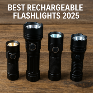 Discover 2025's top rechargeable flashlights offering extreme brightness and long runtimes, perfect for outdoor, emergency, and tactical use.