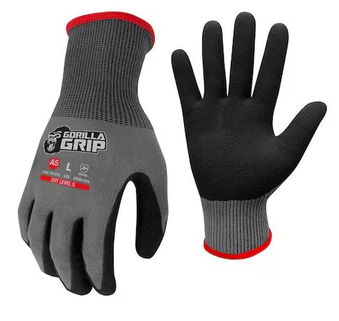Medium Precision Grip A5 Cut Resistant Work Gloves