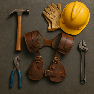 Discover the best leather shoulder pads for heavy labor. Designed with thick felt and contoured leather for ultimate comfort and protection.