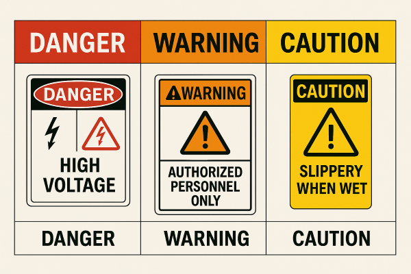 Understand the meaning of caution signs in the workplace, their importance, and where to place them to ensure safety and compliance.