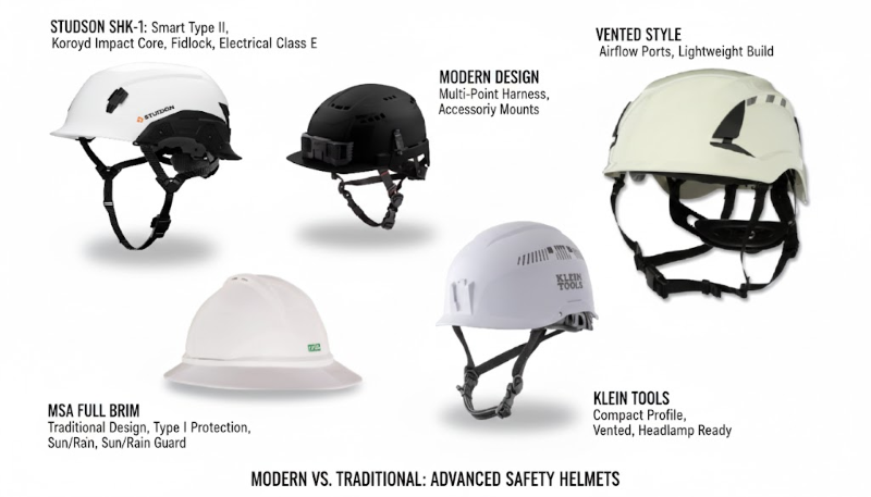 Discover why the Studson SHK-1 safety helmet is revolutionizing industrial head protection with cutting-edge chip tech and non-vented design.