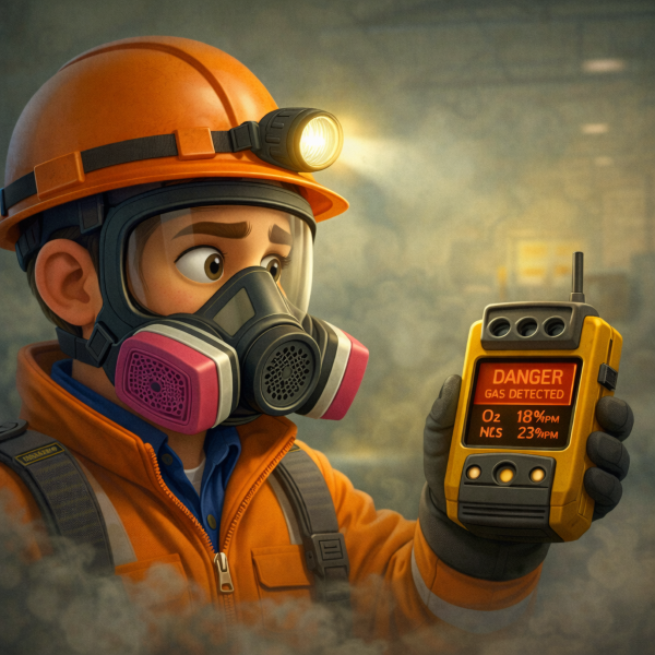 Gas monitors detect toxic gases and oxygen-deficient air when respirators are not enough. Learn how air detection devices protect workers before exposure occurs.