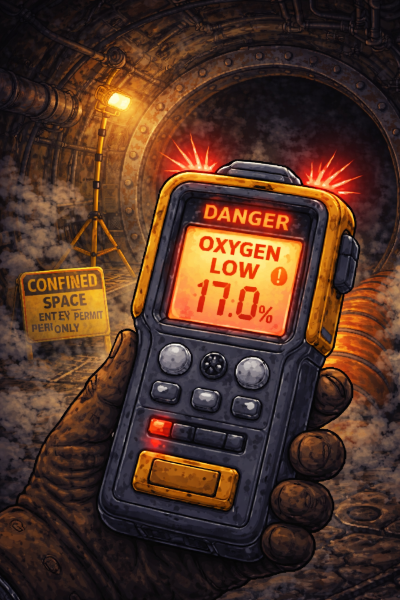 Oxygen sensor reading unsafe levels