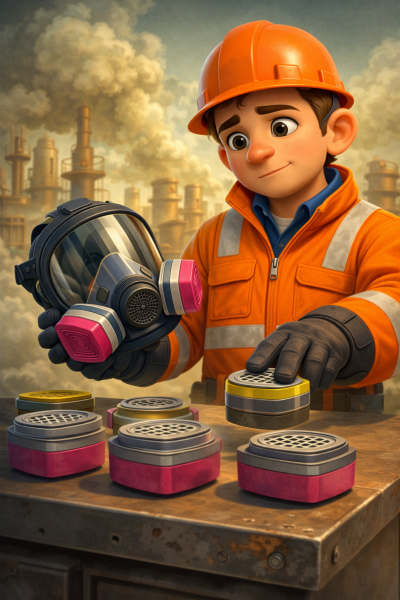 Respirator Filters Explained: How to Choose the Right One for Your Work Environment