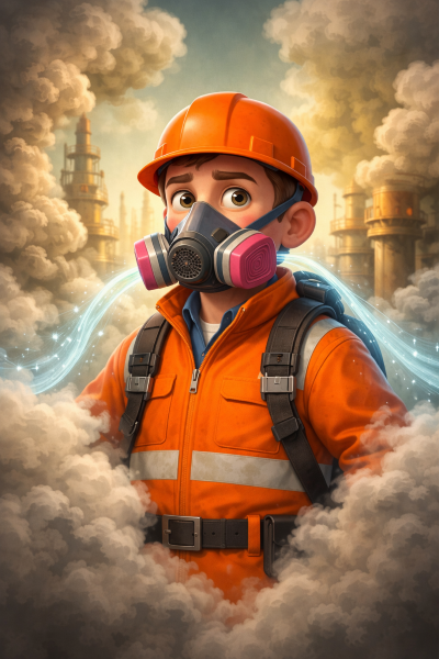 Comparison of half-mask and full-face respirators used in industrial environments